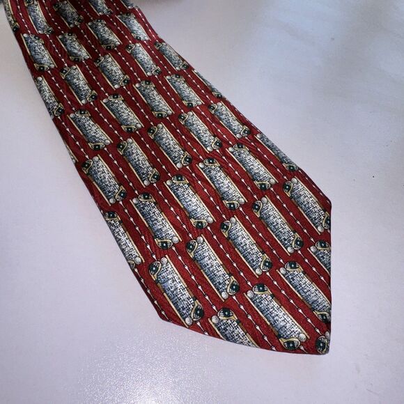 Golf Necktie Jos. A. Bank Premier Collection - Picture 5 of 6
